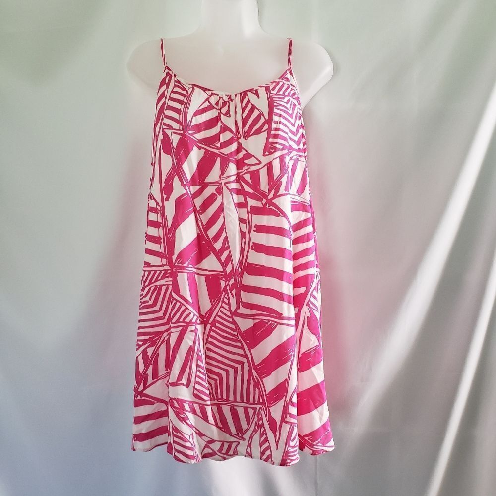 Lilly Pulitzer Daphne Dress In Capris Pink Sz Xxs